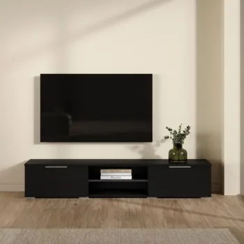 porta tv nero opaco in saldo 