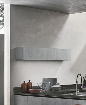Ribalta per cucina sospesa, Beton