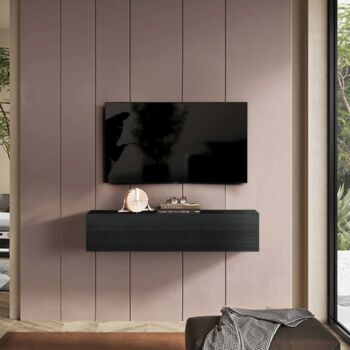 porta tv nero