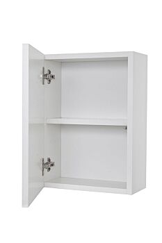 Composizione da Bagno con 3 cassetti soft-close e pensile reversibile, bianco lucido