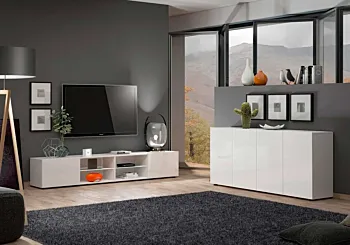 Conveniente Madia elegante a 4 ante Made in Italy in offerta