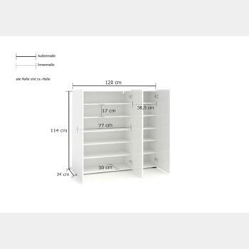 Ingresso moderno colore Bianco lucido 