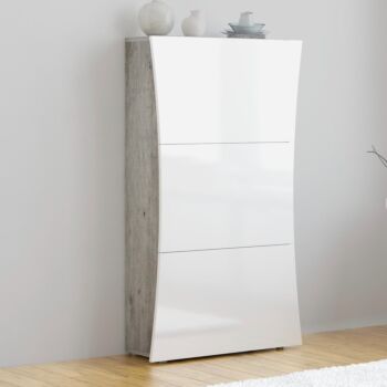 Conveniente Scarpiera modern 3 ante, colore beton in offerta