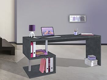 Scrivania ardesia dal design moderno, L.180