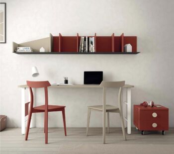 Scrivania moderna Canapa con gambe bianche 
