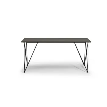 Scrivania Grigio laccato