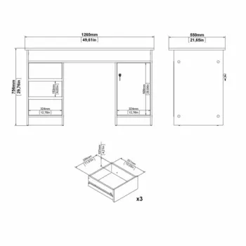Scrivani in offerta rovere