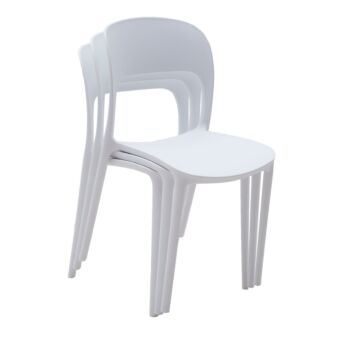 Sedia in offerta polipropilene colore Bianco
