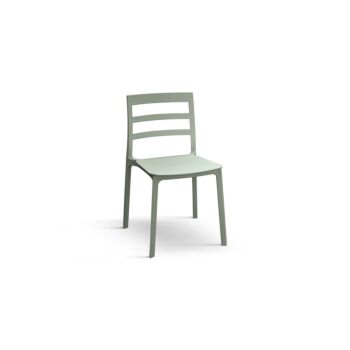 Sedia in polipropilene moderna, disponibile in diversi colori