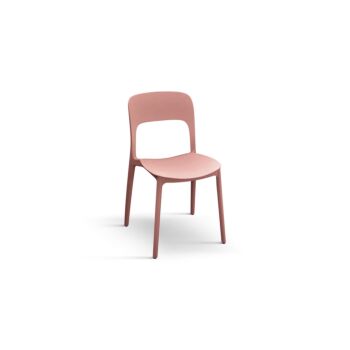sedia rosa esterni