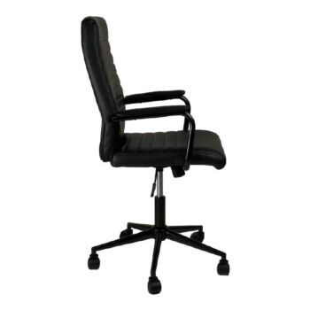 Poltrona da ufficio moderna, semi-direzionale colore  Nero