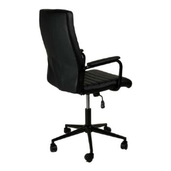 Poltrona da ufficio moderna, semi-direzionale colore  Nero