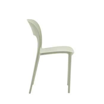 Sedia in polipropilene colore Verde salvia in offerta