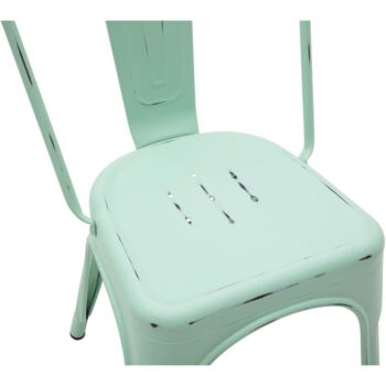 sedia verde acqua