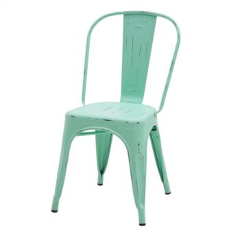 sedia verde acqua