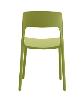 sedia verde da esterno
