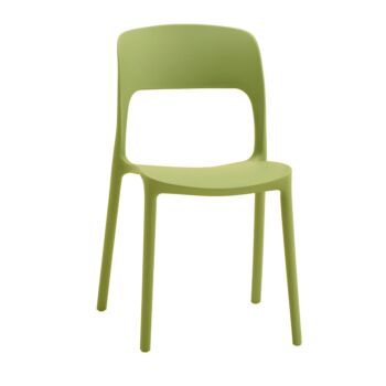 sedia verde da esterno