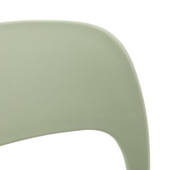 Sedia in polipropilene colore Verde salvia in offerta