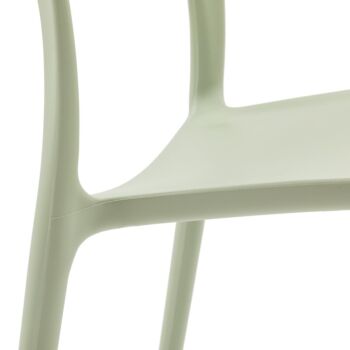 Sedia in polipropilene colore Verde salvia in offerta