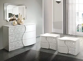set comò e comodini contemporanei