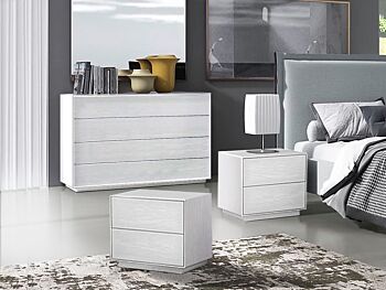 Set moderno Frassino gesso