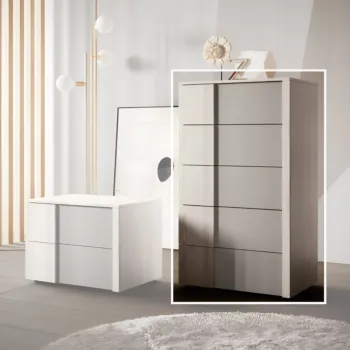 settimino grigio e bianco venato