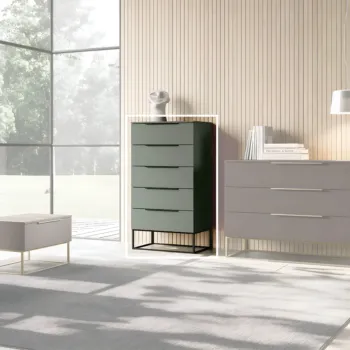 settimino verde laccato