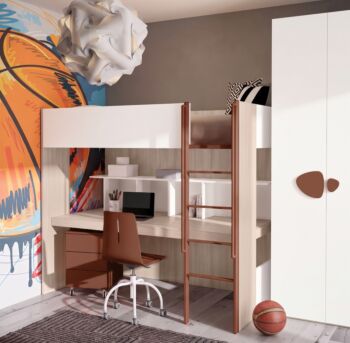 letto multifunzioale paprika