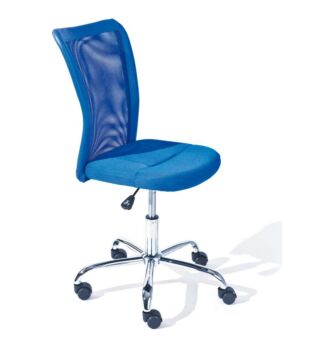 SEDIA UFFICIO C/RUOTE, REGOLABILE IN ALTEZZA.