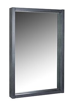 Specchio finitura Grigio smoke, Made in Italy