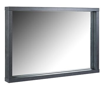 Specchio finitura Grigio smoke, Made in Italy