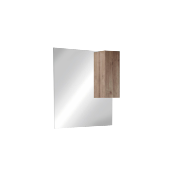 Mobile da bagno sospeso L.63 cm, 2 cassetti, Made in Italy 