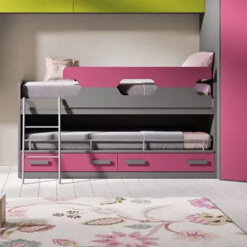 letto multifunzionale cranberry grigio