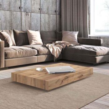 tavolino moderno rovere rustico offerta