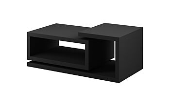 Tavolino moderno, finitura Nero opaco