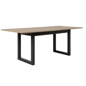 Tavolo allungabile colore Rovere oak e Antrancite Zenzero Shop