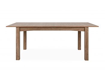 Tavolo contemporaneo allungabile L.160 finitura Bamboo