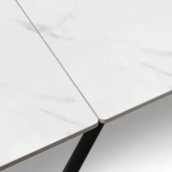 Tavolo allungabile e elegante Marmo Bianco