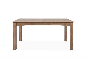 Tavolo contemporaneo allungabile L.160 finitura Bamboo