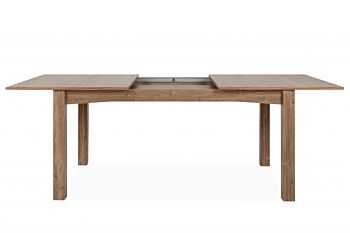 Tavolo contemporaneo allungabile L.160 finitura Bamboo
