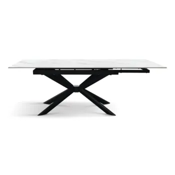 Tavolo allungabile e elegante Marmo Bianco