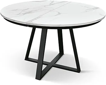Tavolo con 2 allunghe da 40 cm