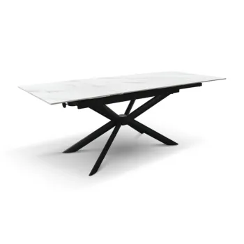 Tavolo allungabile e elegante Marmo Bianco