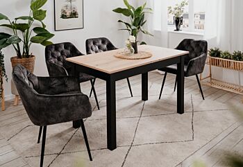 Tavolo allungabile stile nordico