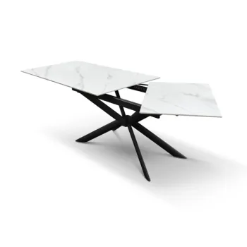 Tavolo allungabile e elegante Marmo Bianco