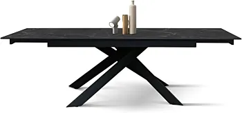 Tavolo con 2 allunghe da 40 cm