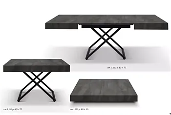 tavolino moderno rovere rustico offerta