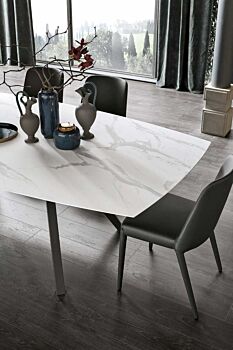 Tavolo di prestigio moderno L.180 fisso, Made in Italy