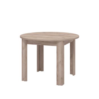 tavolo rotondo rovere chiaro