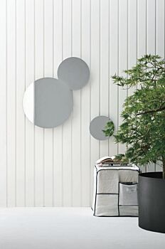 Set composto da 3 eleganti specchi moderni, Made in Italy